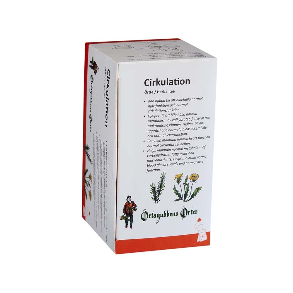 Cirkulation 1,5gr x 20 Tepåsar