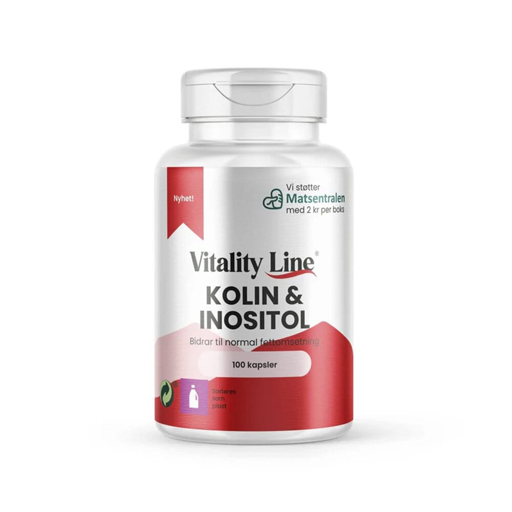 Kolin & Inositol 100 kapslar