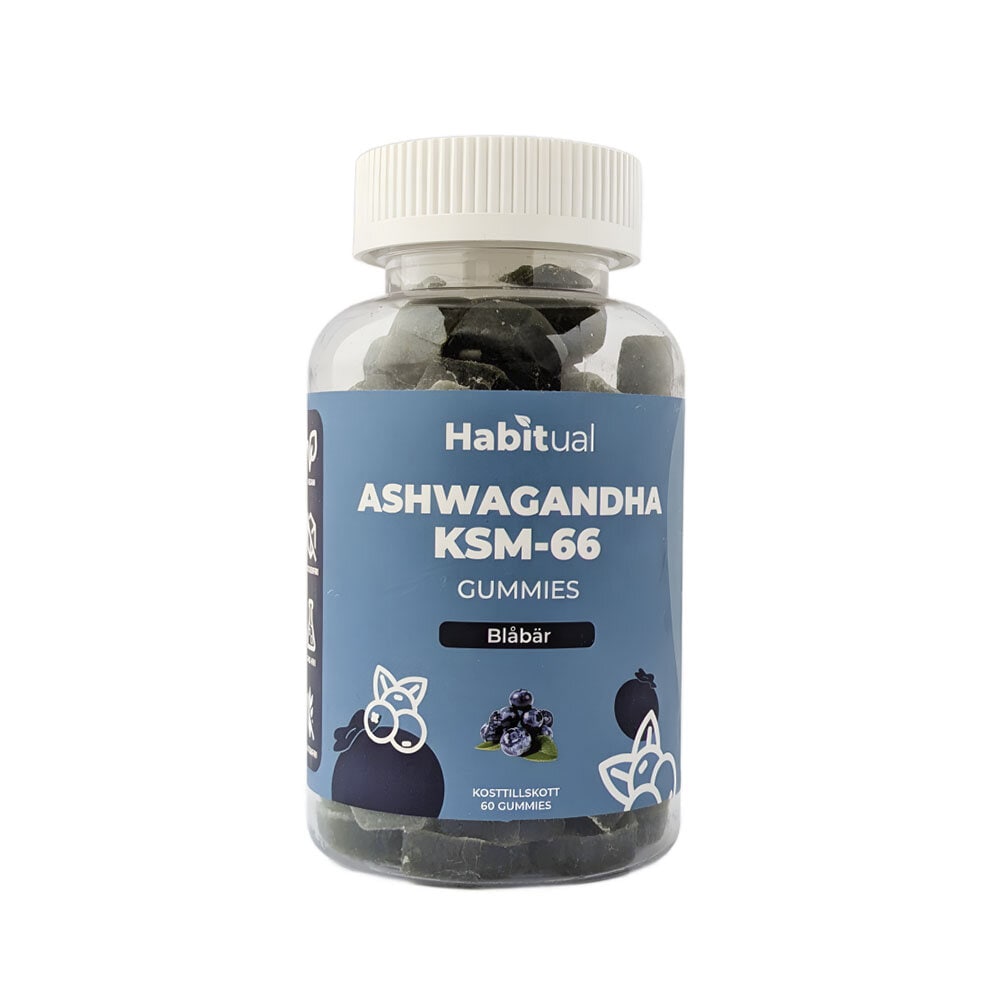Ashwagandha Gummies Blåbär 60st