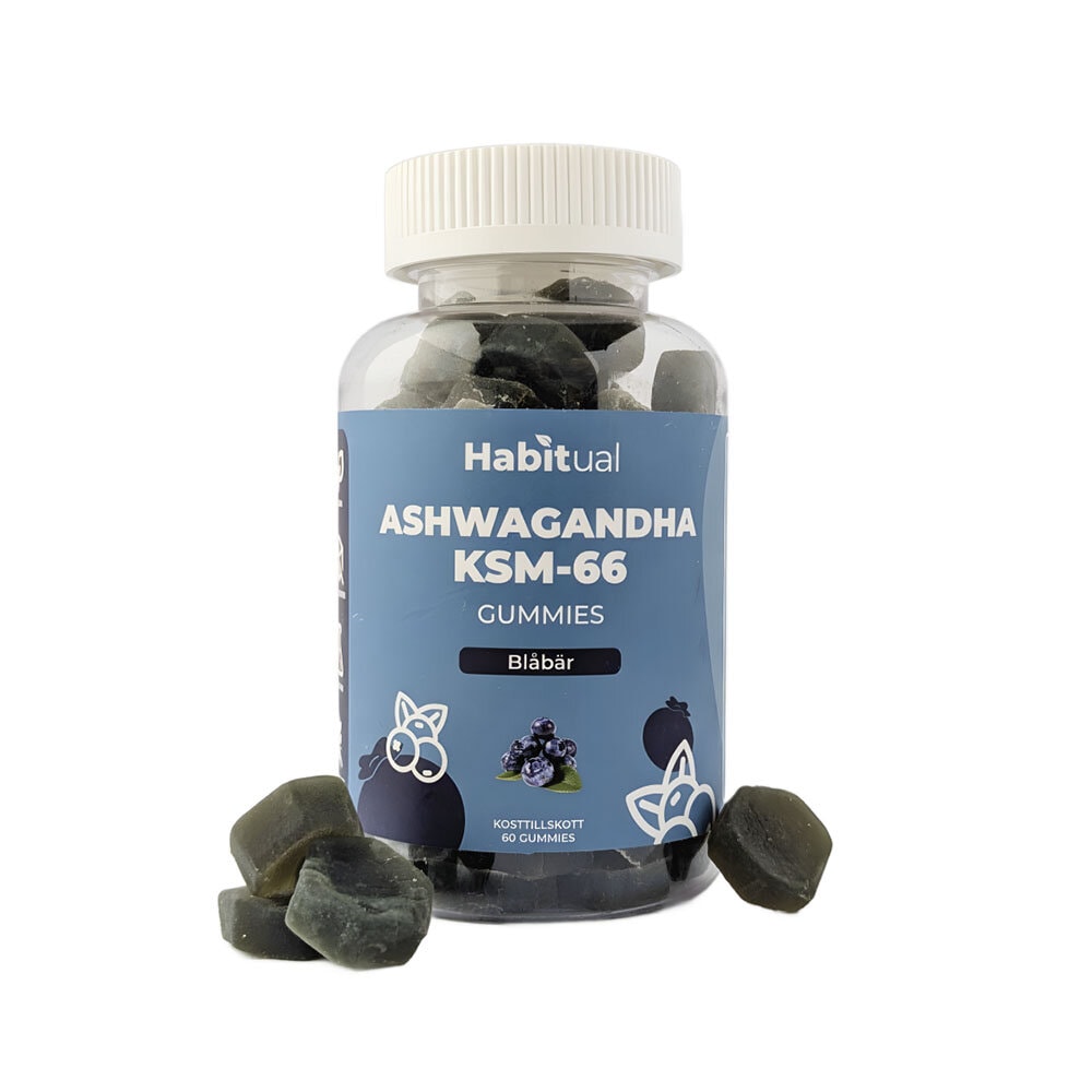 Ashwagandha Gummies Blåbär 60st