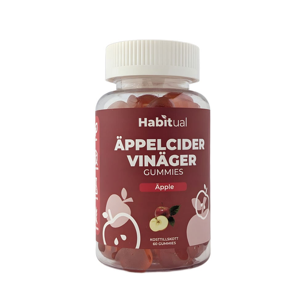 Äppelcidervinäger gummies äpple 60st
