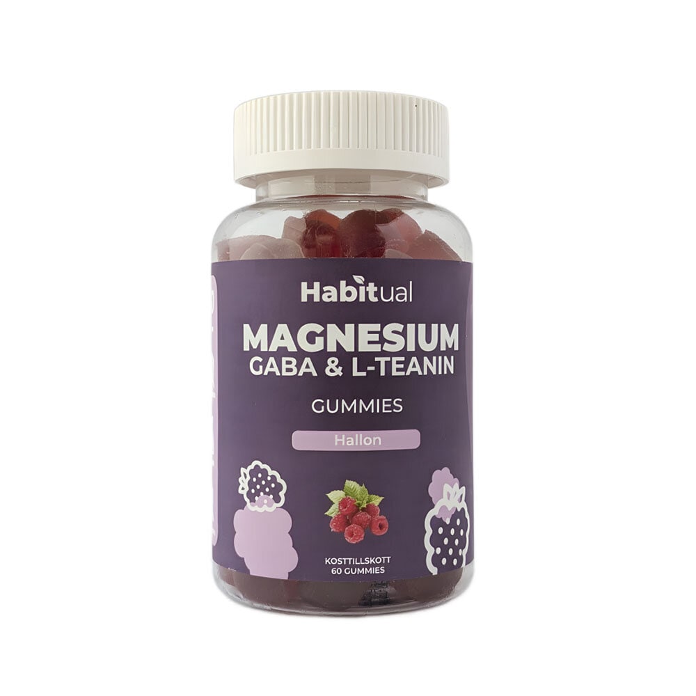 Magnesium Gummies hallon 60st