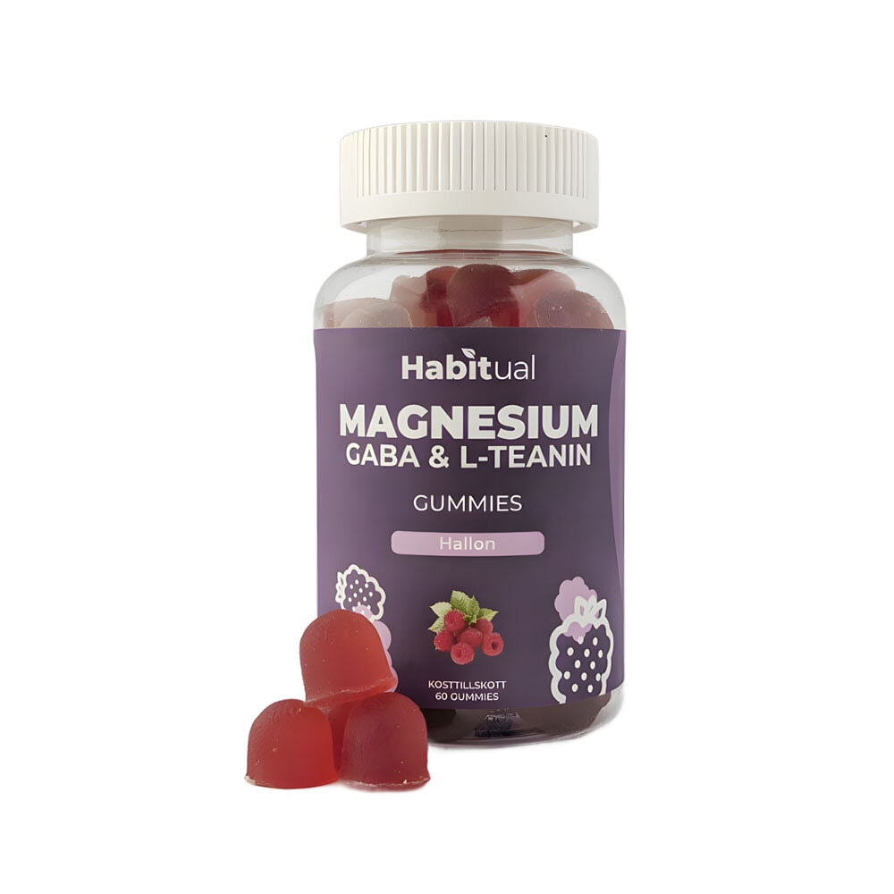 Magnesium Gummies hallon 60st