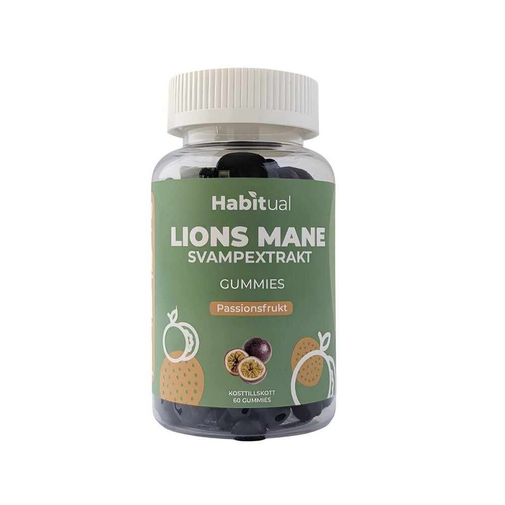 Lions Mane Gummies passionsfrukt 60st