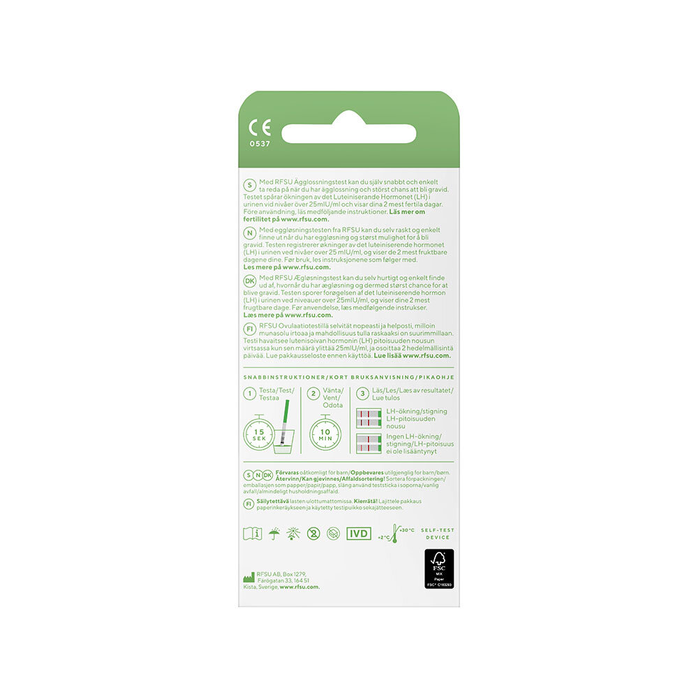 Ovulation Ägglossningstest 14p