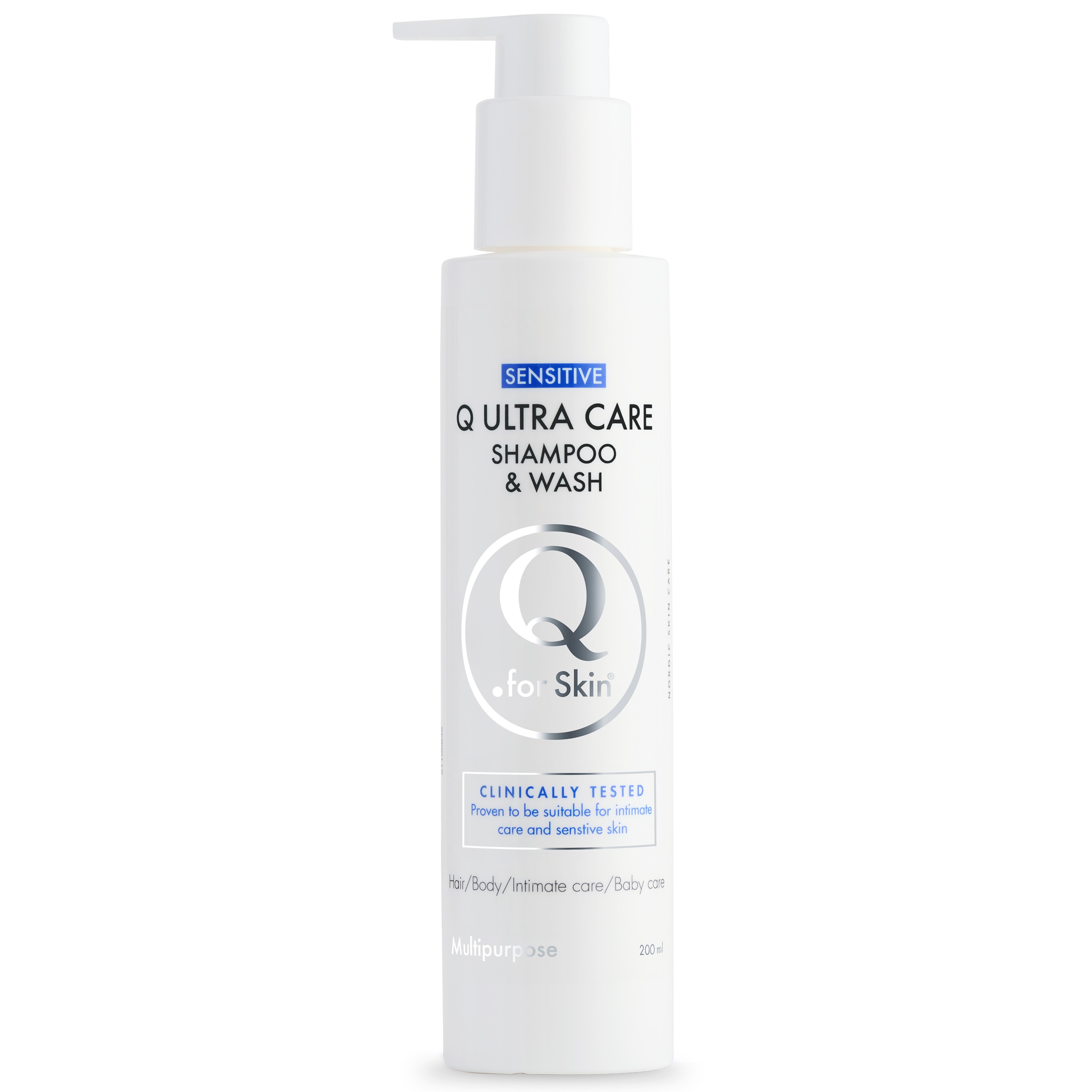 Q Ultra Care Shampoo & Wash 200ml