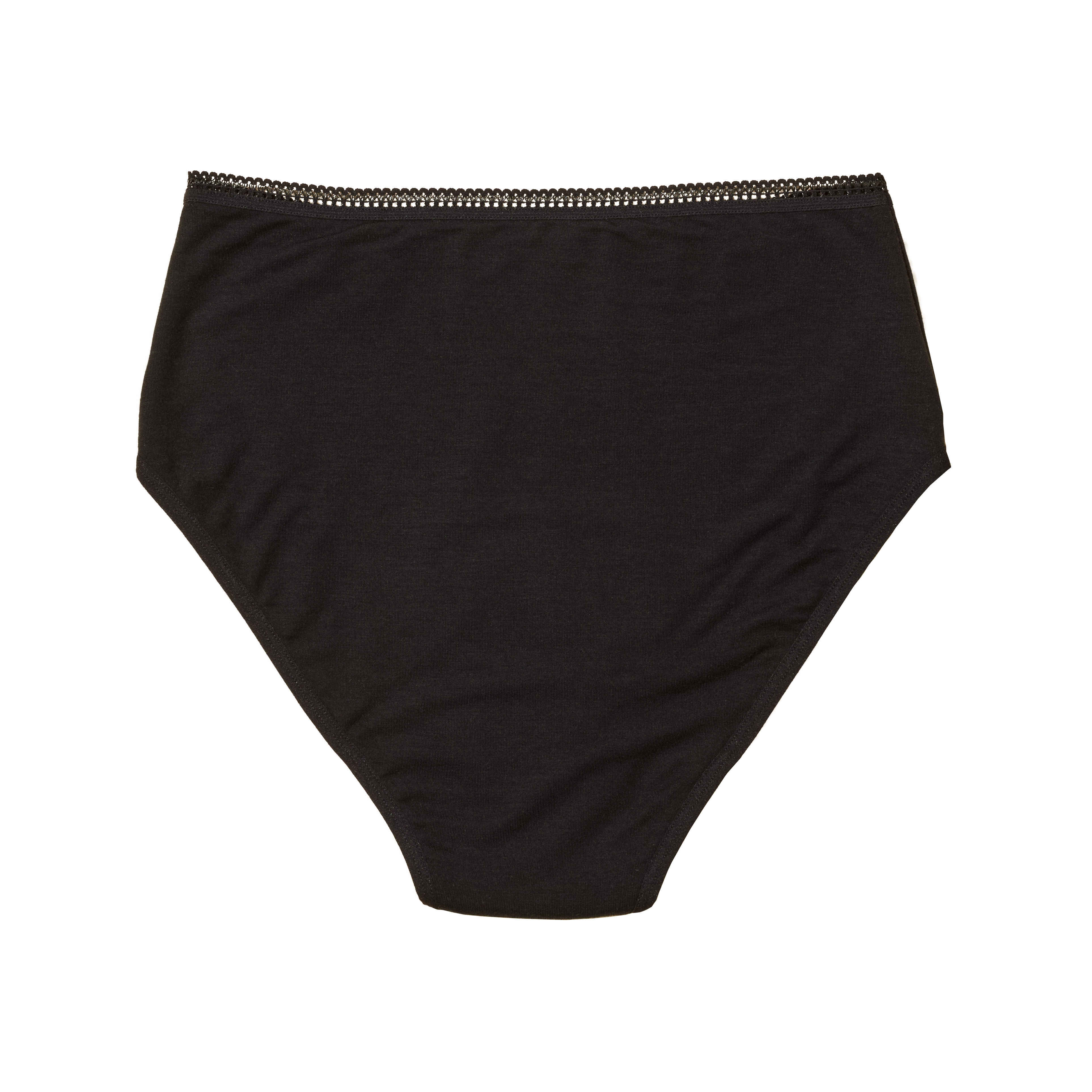 Period underwear High-waist svart M