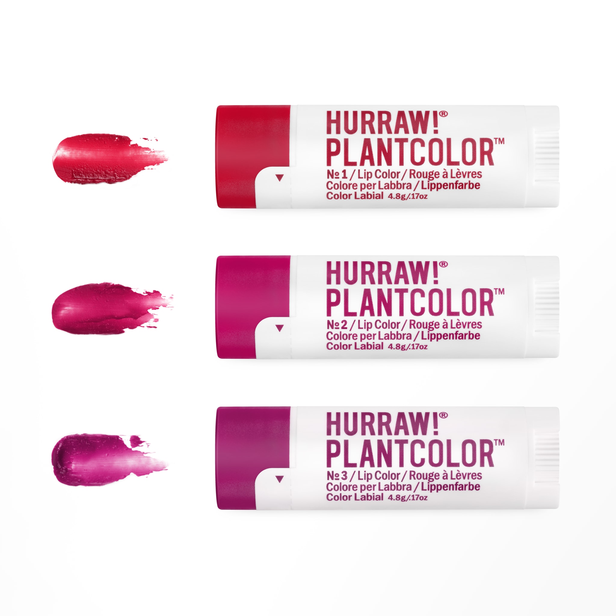 Hurraw PLANTCOLOR Lip Color No2 4,8g