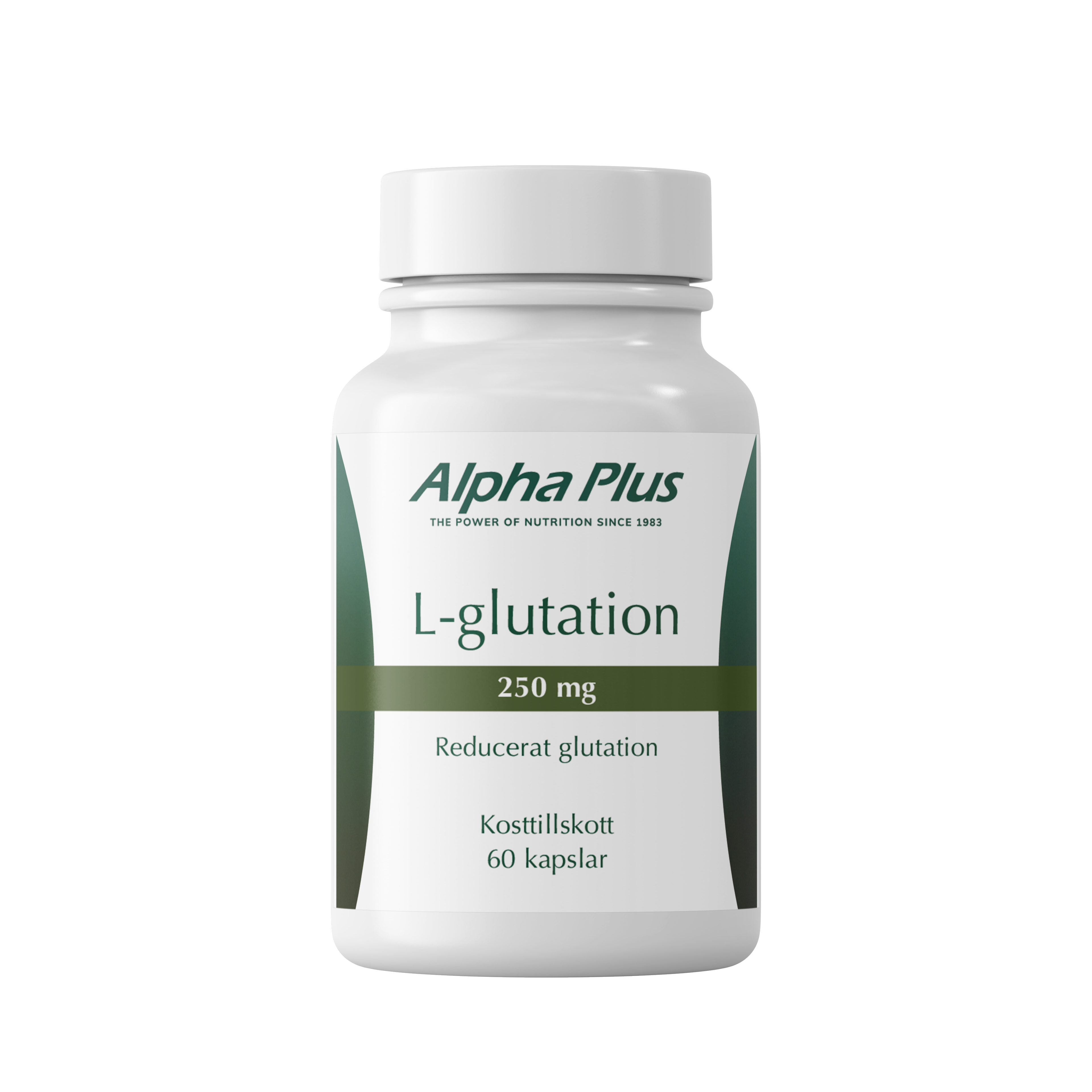 L-glutation 250 mg 60 kapslar