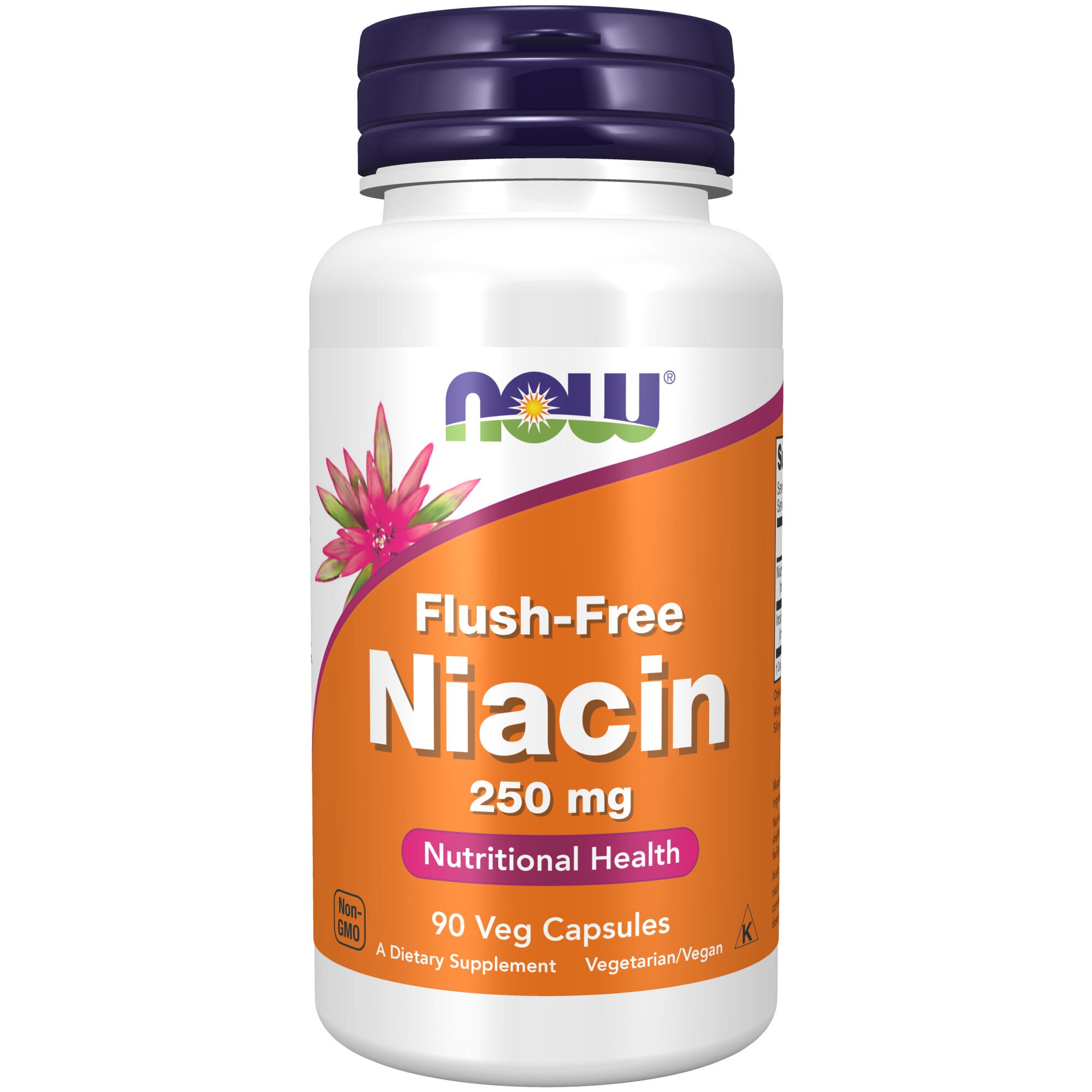 Niacin Flush-Free 250 mg  90 vegetabiliska kapslar