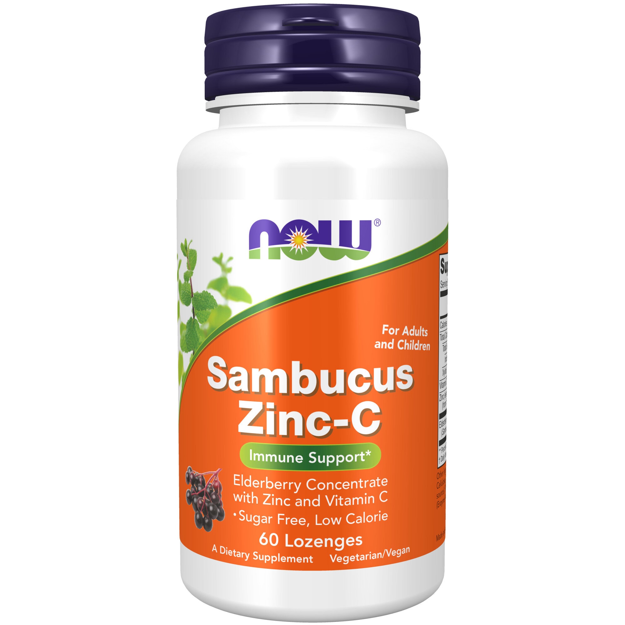 Sambucus Zinc+C  60 sugtabletter