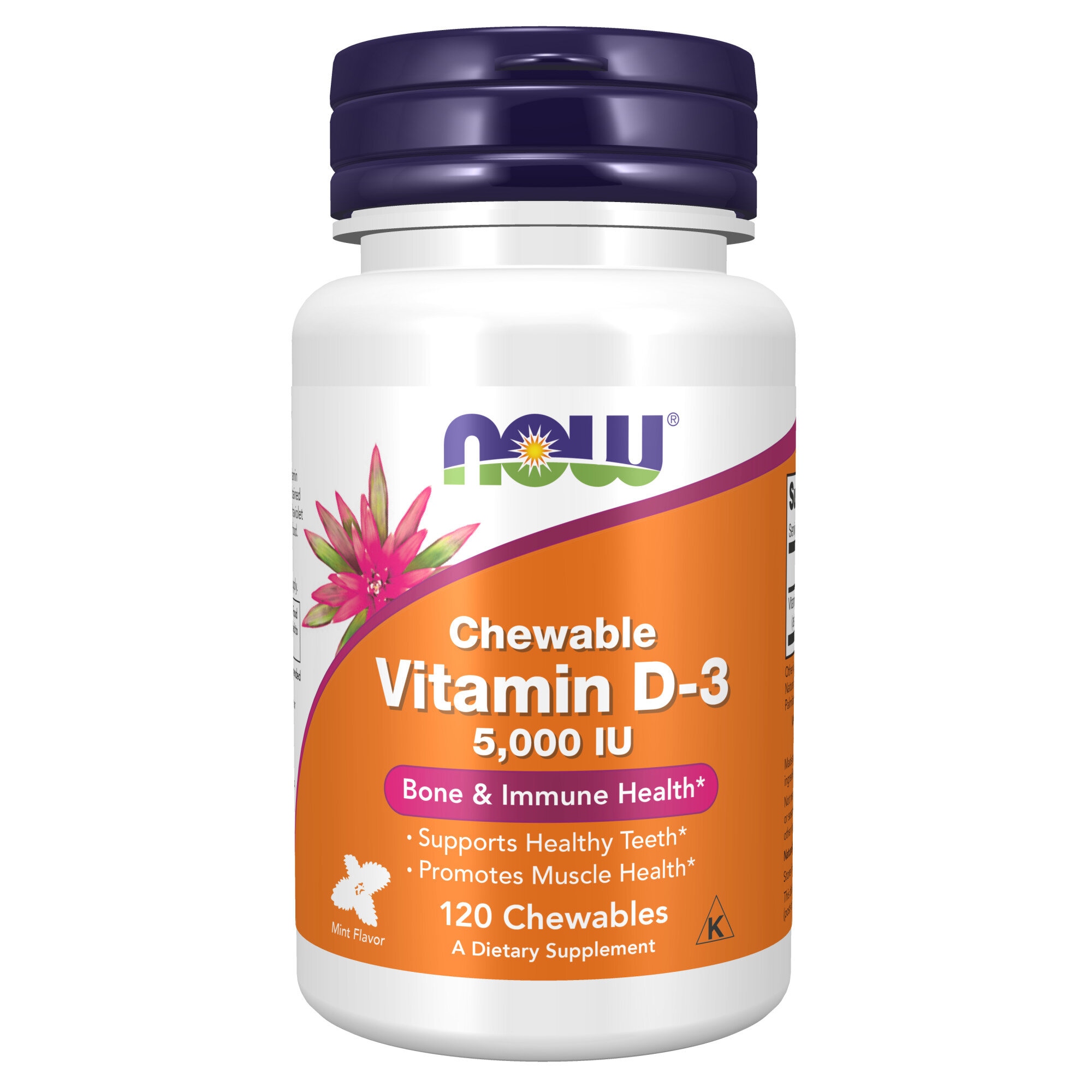 Vitamin D-3 5000 Iu 120 tuggtabletter