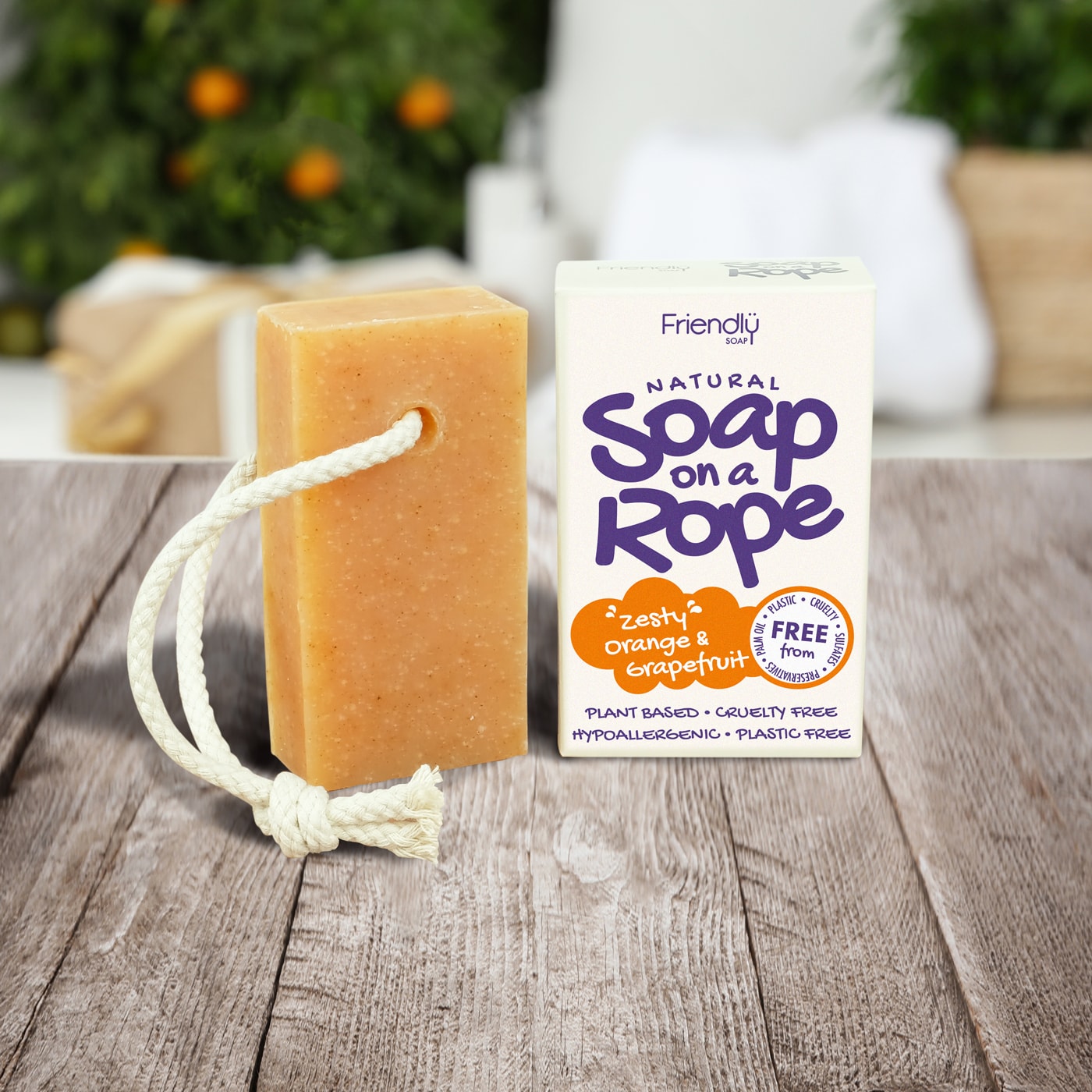 Reptvål Orange & Grapefruit 125g