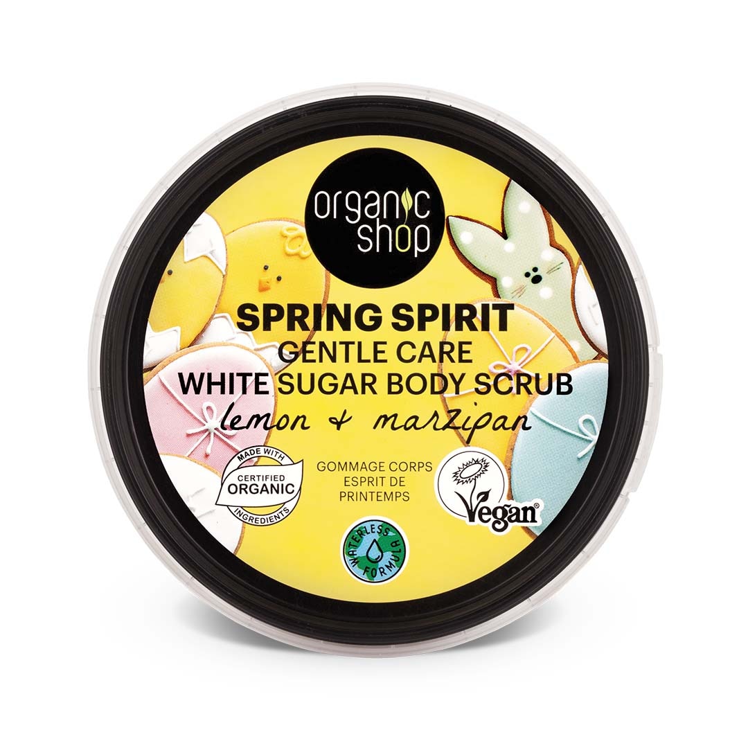 Holiday Spiritgentle care white sugar body scrub 250ml