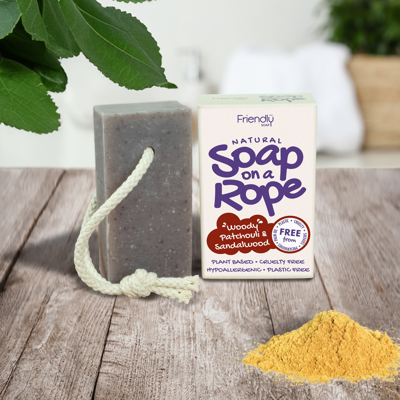 Reptvål Patchouli & Sandalwood 125g