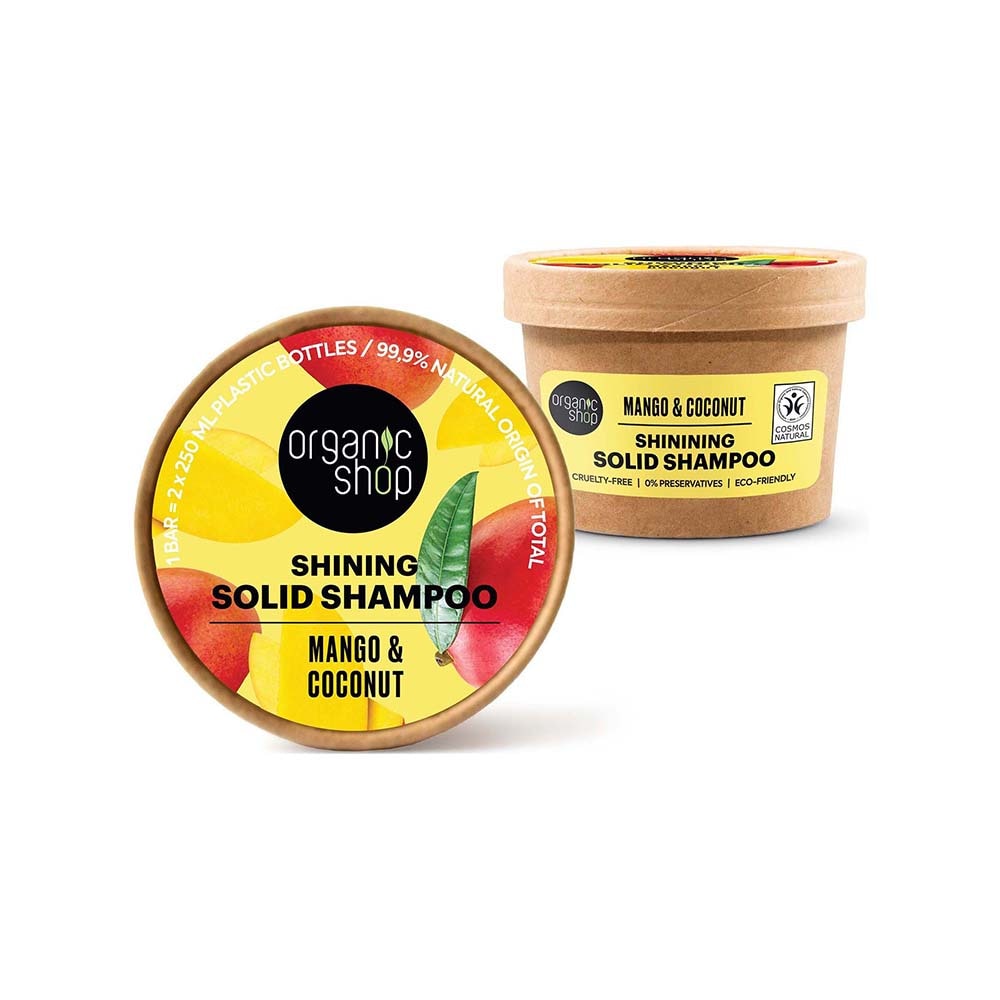 Shining solid Shampoo Mango & Coconut 60g