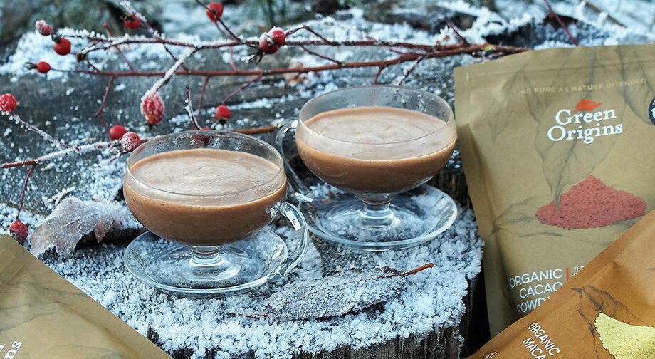 Varm choklad med maca